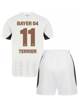 Detské Futbalové oblečenie Bayer Leverkusen Martin Terrier #11 2024-25 Krátky Rukáv - Preč (+ trenírky)